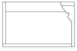 Oklahoma Blank Map