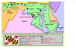 Maryland Interactive MAp