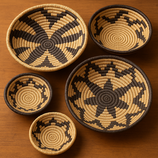 Coiled Baskets