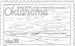 Texas Postage Stamp