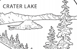 Oregon State Quarter Coloring