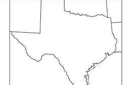 Texas Outline Map